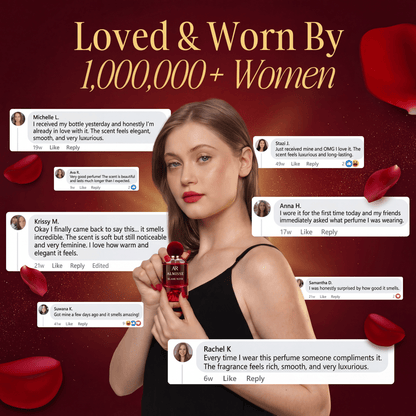 Aurisse Rubis Noir Luxury Long-Lasting Perfume for Women AURISSE