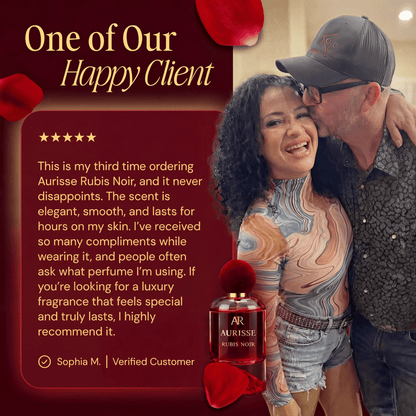 Aurisse Rubis Noir Luxury Long-Lasting Perfume for Women AURISSE